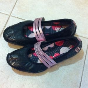 Bebe ballerina slip ons