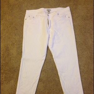 🌀 bundle FOR claragv 🌀White jeans & Fedora hat