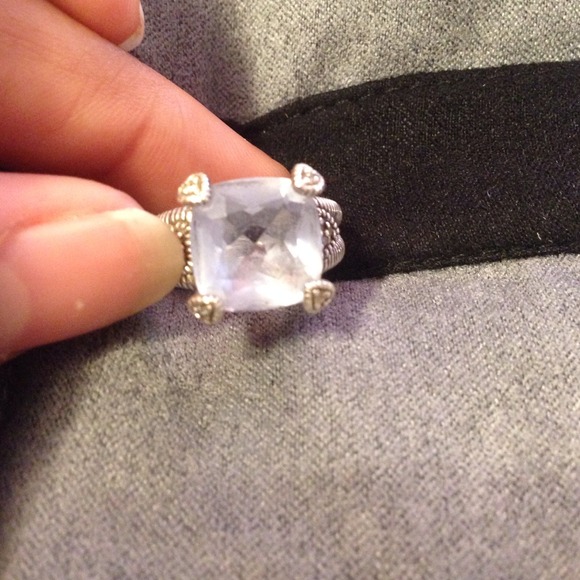 Judith Ripka Blue Quartz Ring