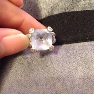 Judith Ripka Blue Quartz Ring