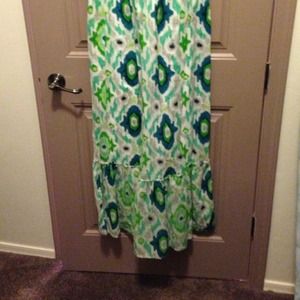 Old navy strapless long dress
