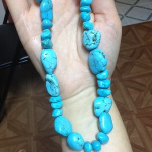 Real turquoise necklace