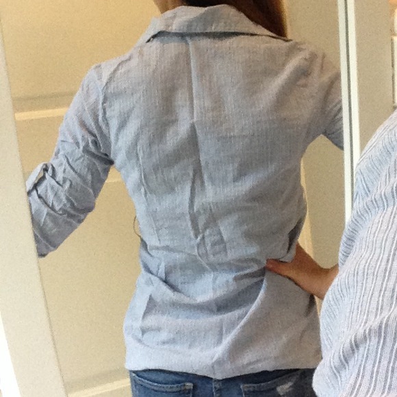 ❌Sold in bundle❌Dressy collared button down blouse - Picture 2 of 3