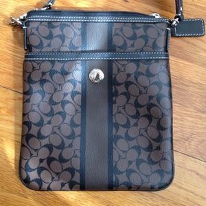 Authentic Coach Cross body Bag
