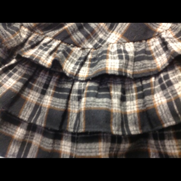 American Rag Plaid Ruffled Skirt - Picture 2 of 4