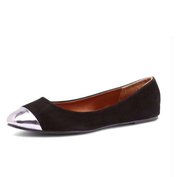 Charles Albert cap toe flats.
