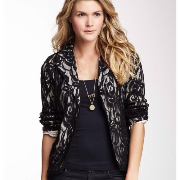 Floral lace blazer - Picture 1 of 1