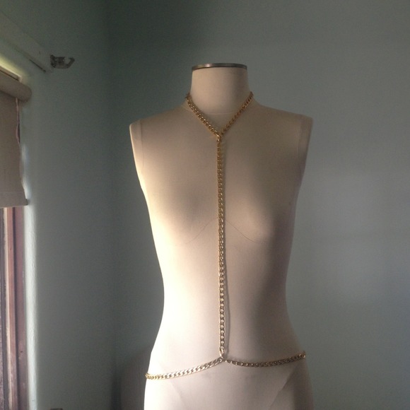 Jewelry - Gold body chain