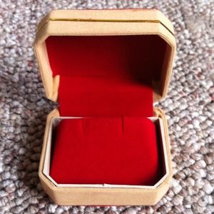 Red velvet Earrings gift box
