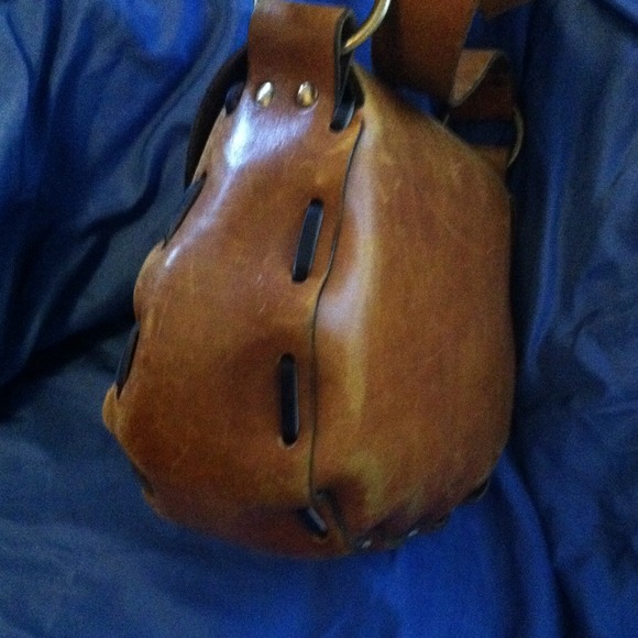 Vintage leather bag/purse - Picture 2 of 4
