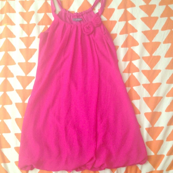 Fuchsia Bubble Party Dress