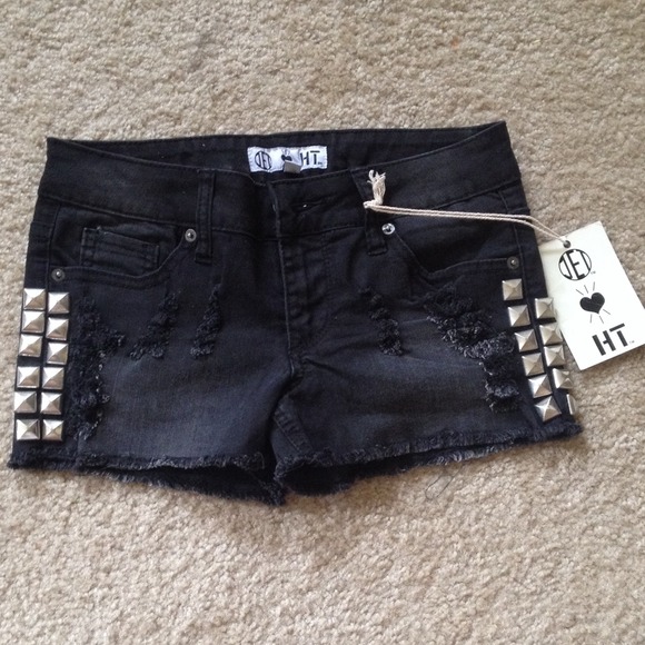 Studded shorts!