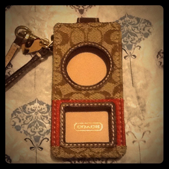 Coach iPod case