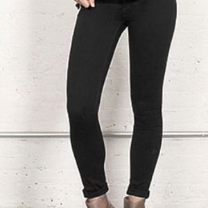 Rag and Bone Black Plush Legging Jean