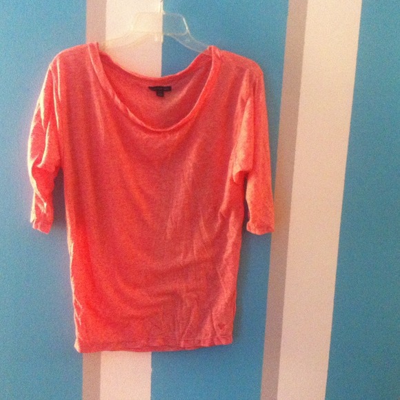 Slouchy XS pink tee