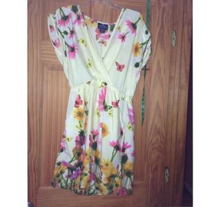 Flowers&Butteryfly Dress