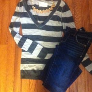 Striped aero comfy sweater