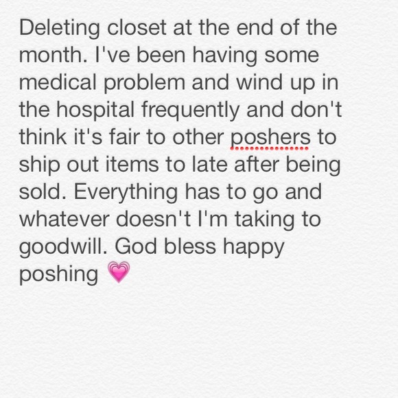 Everything must go!!