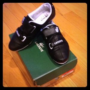 Lacoste Black&White Arin sneakers size 7