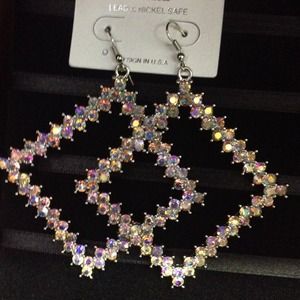 Diamond earrings