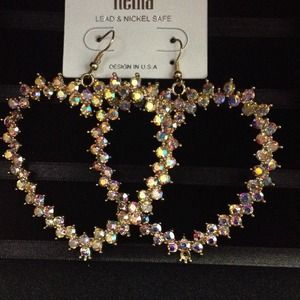 Heart shape earrings