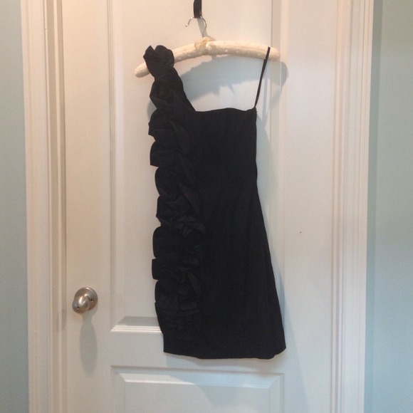 Black cocktail dress