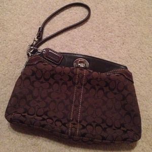 Coach wristlet