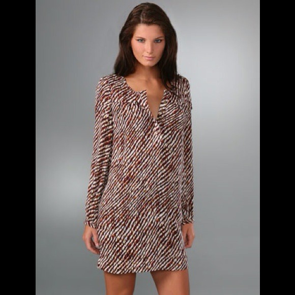 Generra Silk Bordeaux Combo Dress - Picture 3 of 4