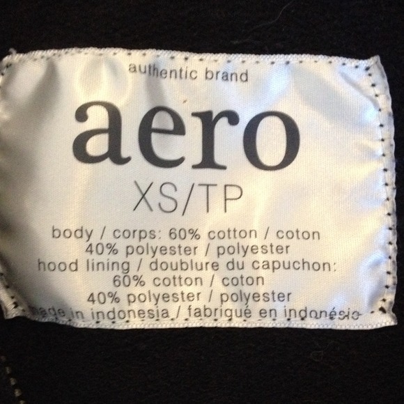 Black Aeropostale Hoodie! NAME YOUR PRICE :-) - Picture 2 of 4