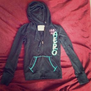 Black Aeropostale Hoodie! NAME YOUR PRICE :-)