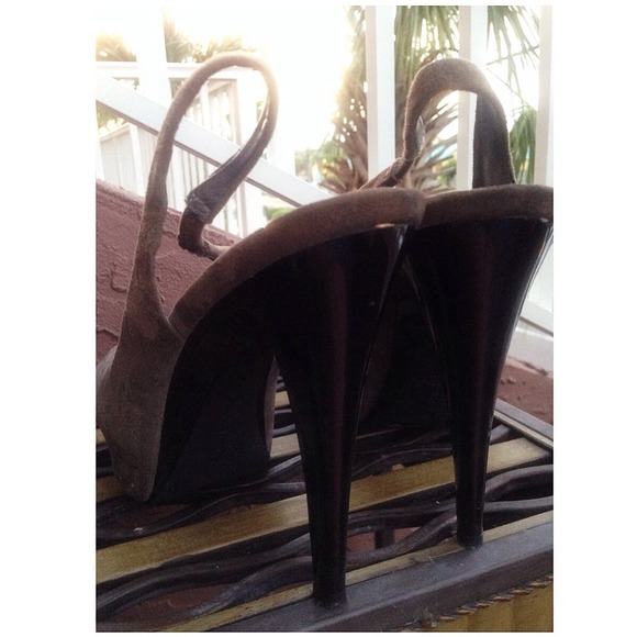 Jessica Simpson grey suede heels🔸 - Picture 4 of 4