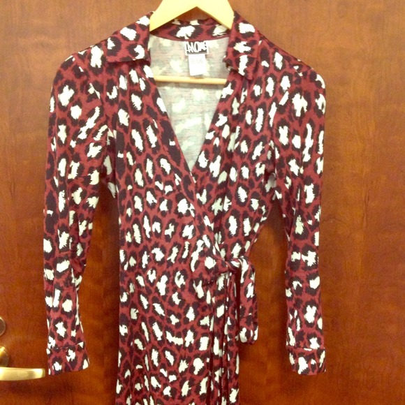 Diane Von Furstenberg New Jeanne Two Wrap Dress