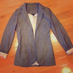 Boyfriend grey blazer