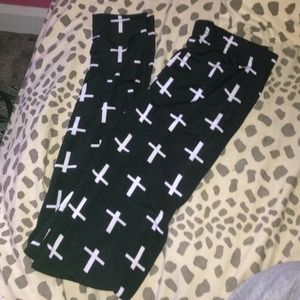 Cross leggings