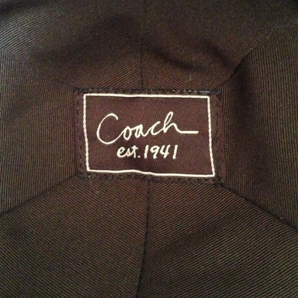 NEW ✨REDUCED✨COACH Brown Bucket Hat SIZE P/S - Picture 2 of 2