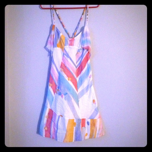 Armani Exchange Color Splash Dress