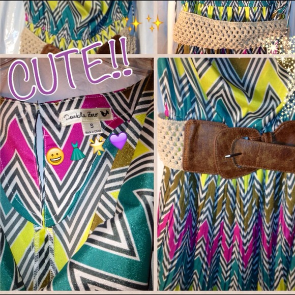 ✨✨👗🅰 pretty must have dress❗💟💟🚺 WORN ONCE. - Picture 3 of 4