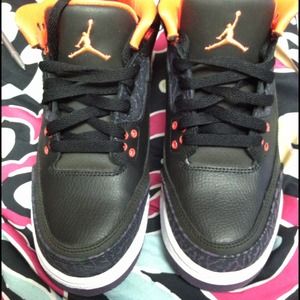 ❌❌❌sold !!!Nike Air Jordan 3 Retro black/ crimson