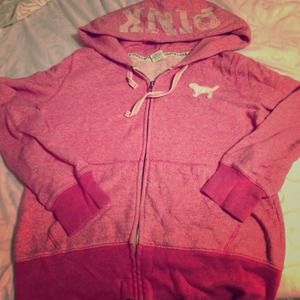 ❤️RESERVED Vs pink hoodie large