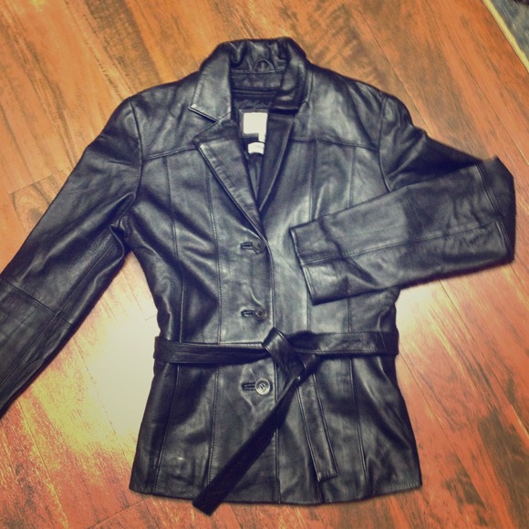 Leather jacket