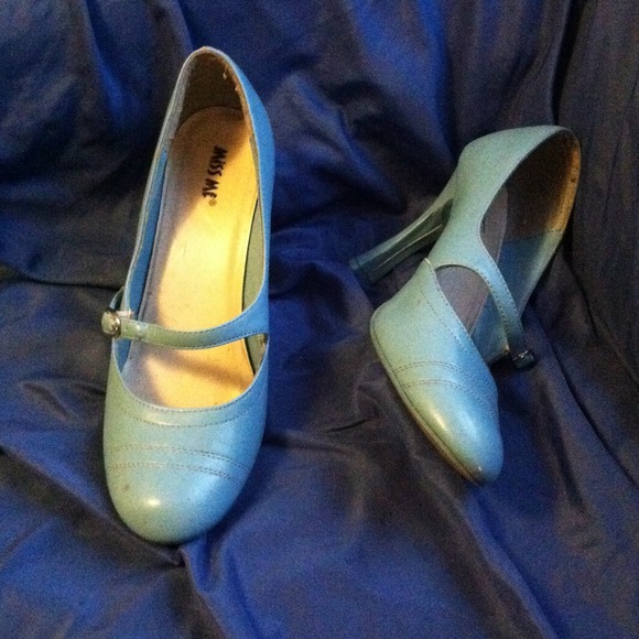 Robins egg blue Miss Me heels