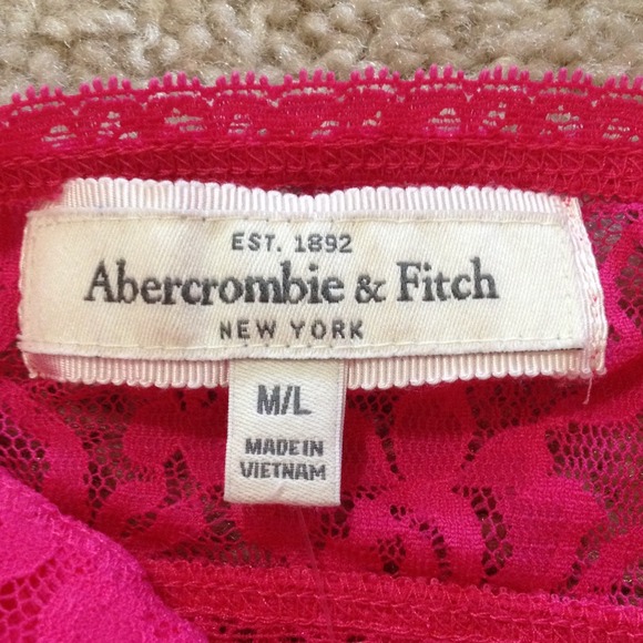 Pink Lace Bandeau Bra - Picture 3 of 3