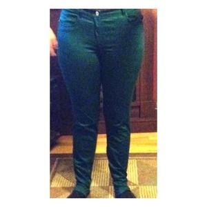 Forest Green Skinny Jeans