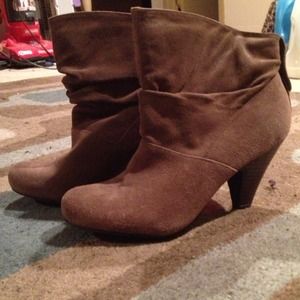 Brown BCBG Booties