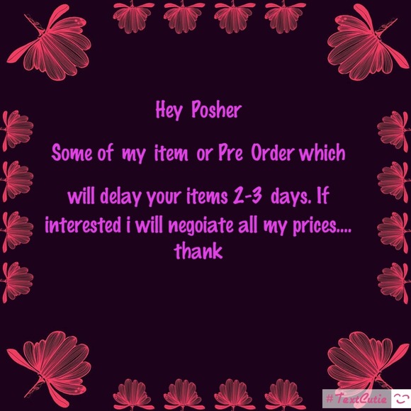 Some item are per order