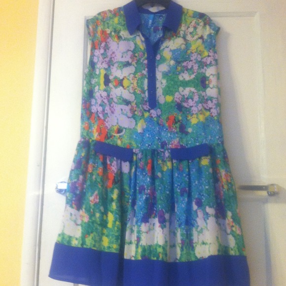 NWOT L'Amour Printed Top/Dress