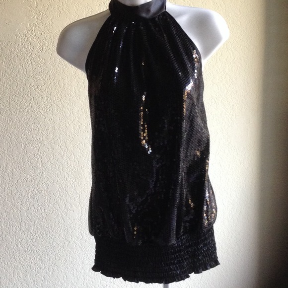 Charlotte Russe Tops - Sequins top L