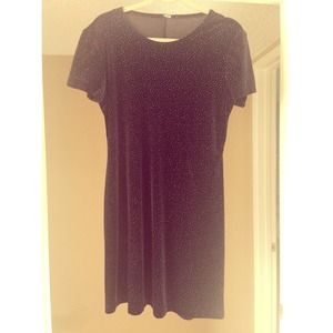 ❌SOLD❌ Retro 90's style velvet sparkly dress