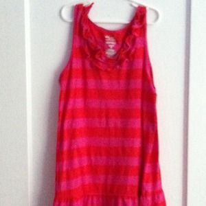 Red and Pink Summer Dress