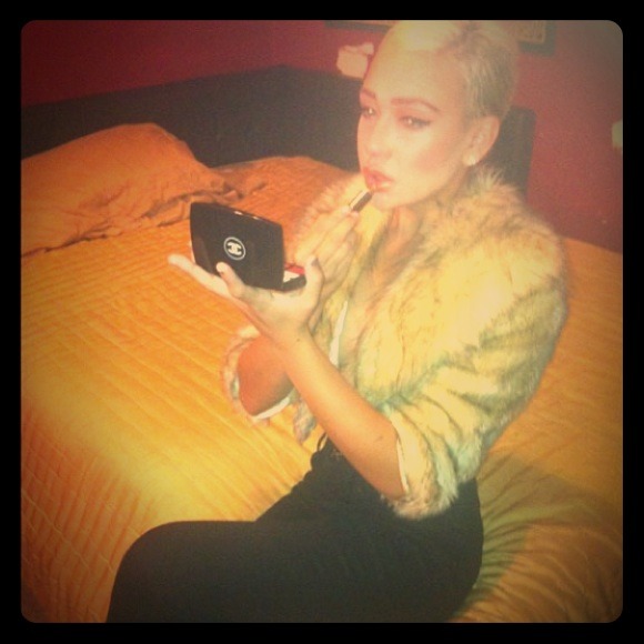 Bebe Fur Cropped Coat